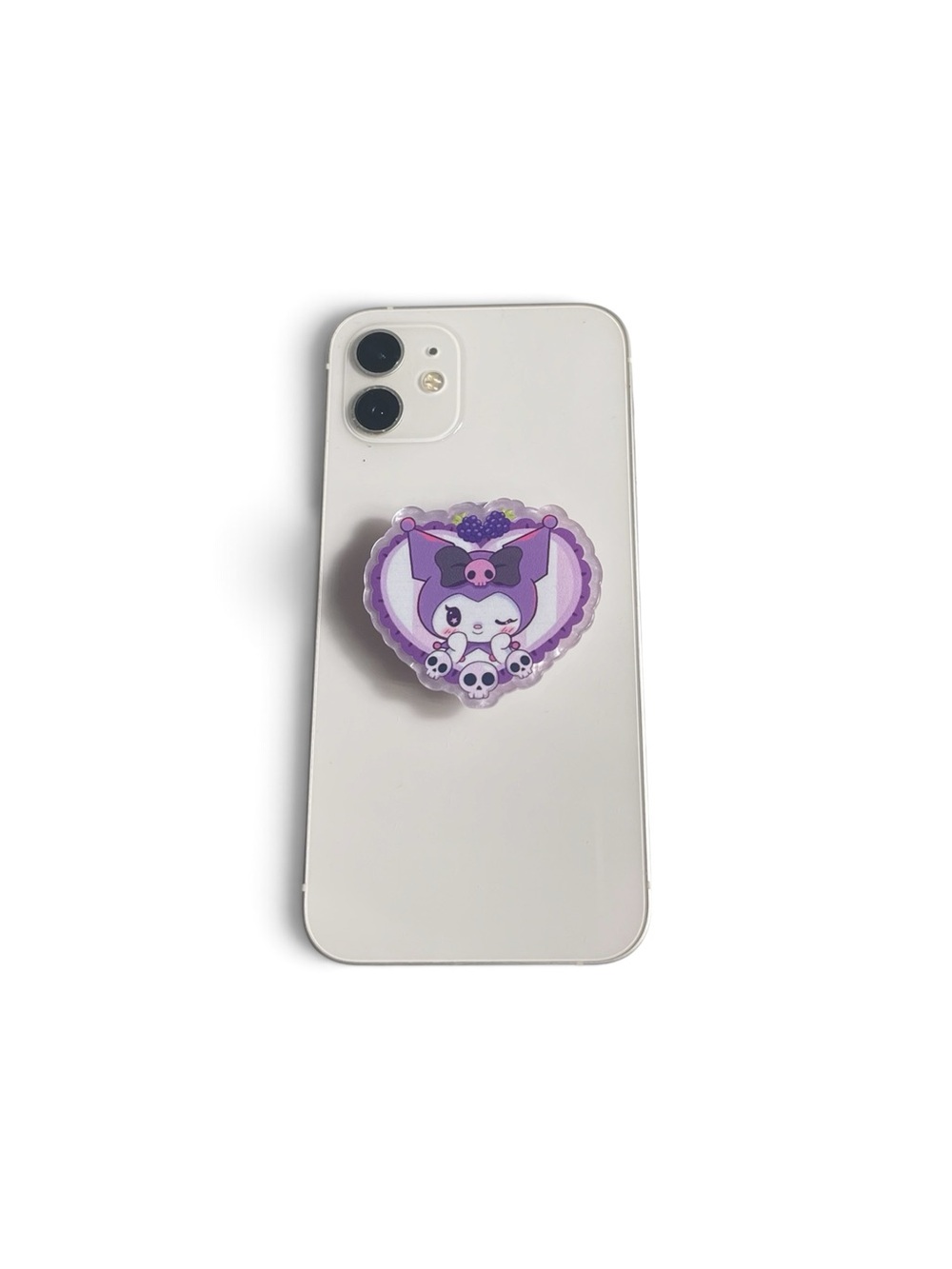 Kuromi Heart Phone Grip